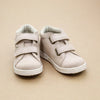 L'Amour Toddler Girls Kira Star Mid-Top Leather Sneaker