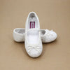 Victoria Toddler Girls White Glitter Ballet Flats - Petit foot