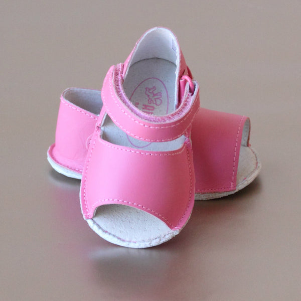 FINAL SALE - Angel Baby Girls Open Toe Crib Sandal – Petit Foot